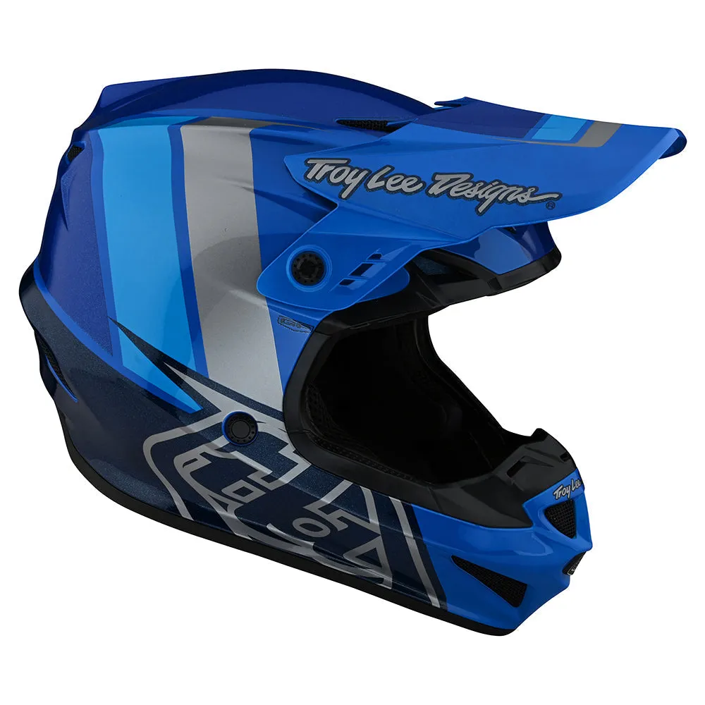 Troy Lee Designs GP Nova casco cross blu integrale