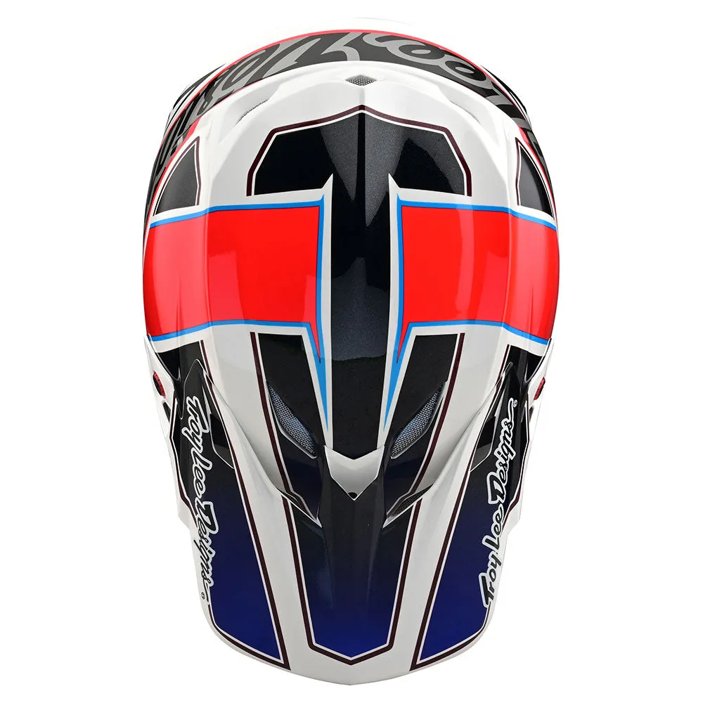 Troy Lee Designs SE5 Composite Team White Black casco cross MIPS