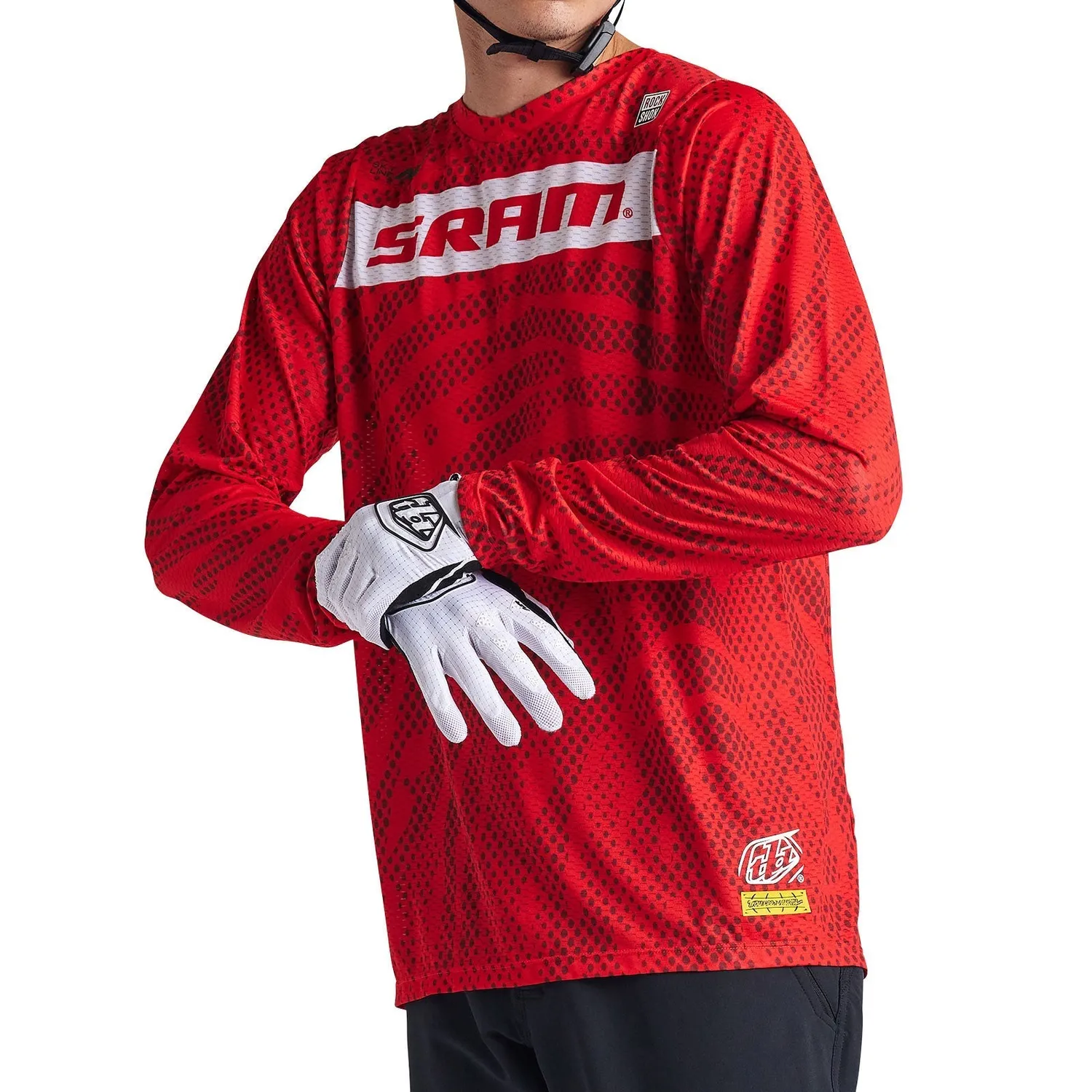 Troy Lee Designs Skyline Air maglia bici rossa manica lunga
