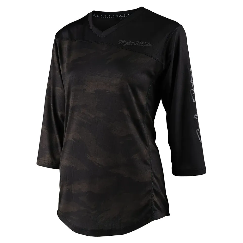 Troy Lee Designs Mischief Maglia MTB Donna Army Manica Lunga