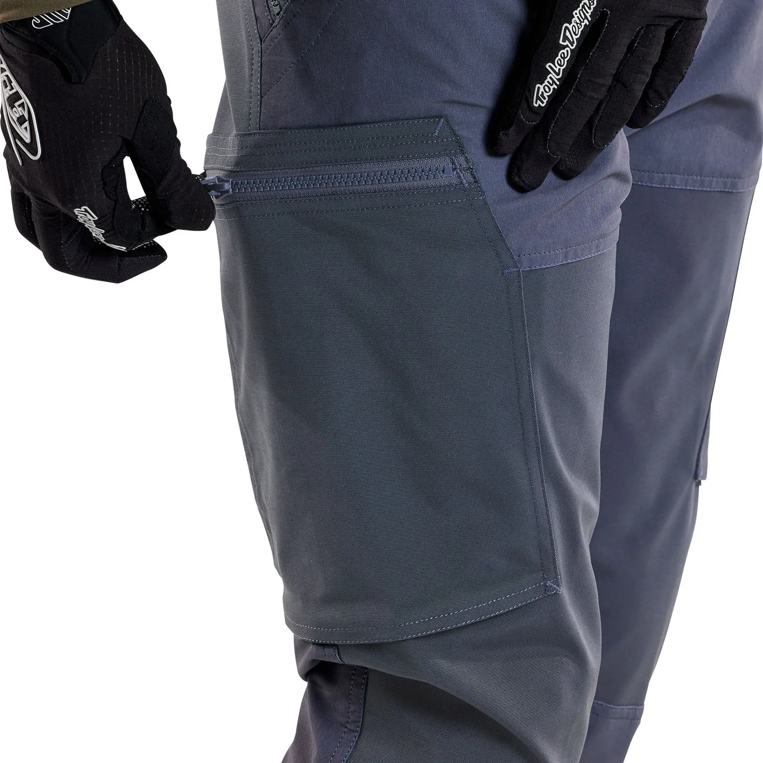 Troy Lee Designs Ruckus Cargo pantaloni mtb Steel Blue tasche