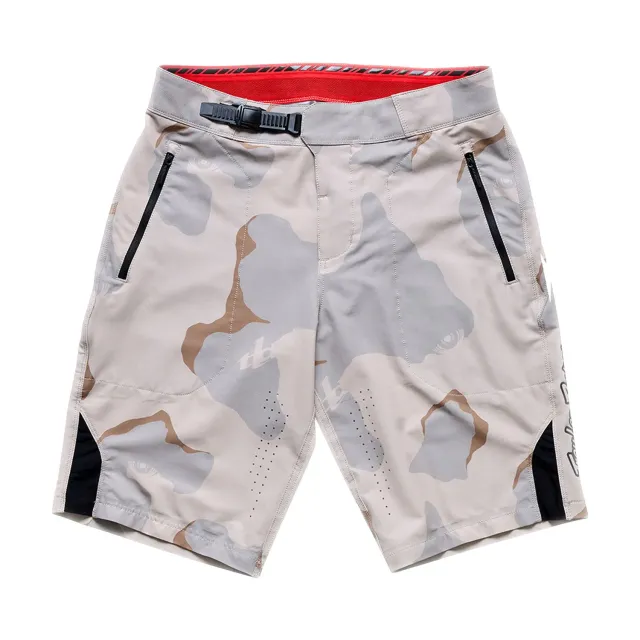 Troy Lee Designs Skyline Pro Flow Camo shorts MTB pumice liner