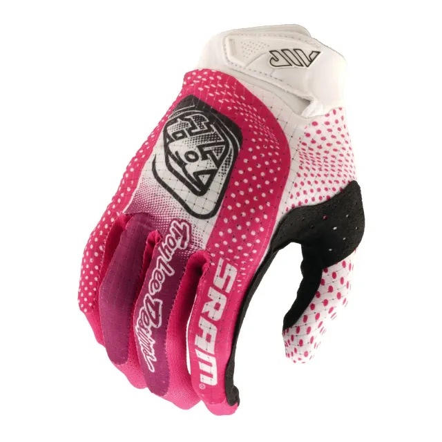 Troy Lee Designs Air SRAM Radioscape guanti moto fucsia