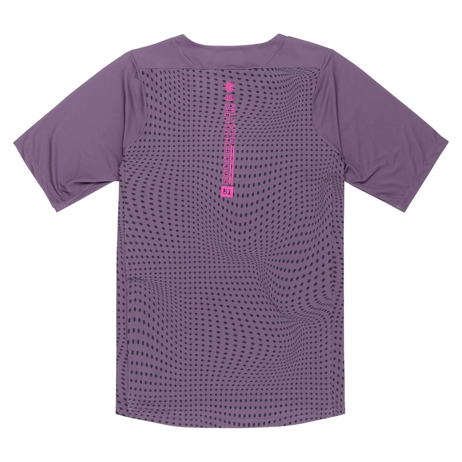 Troy Lee Designs Skyline maglia bici viola scuro manica corta