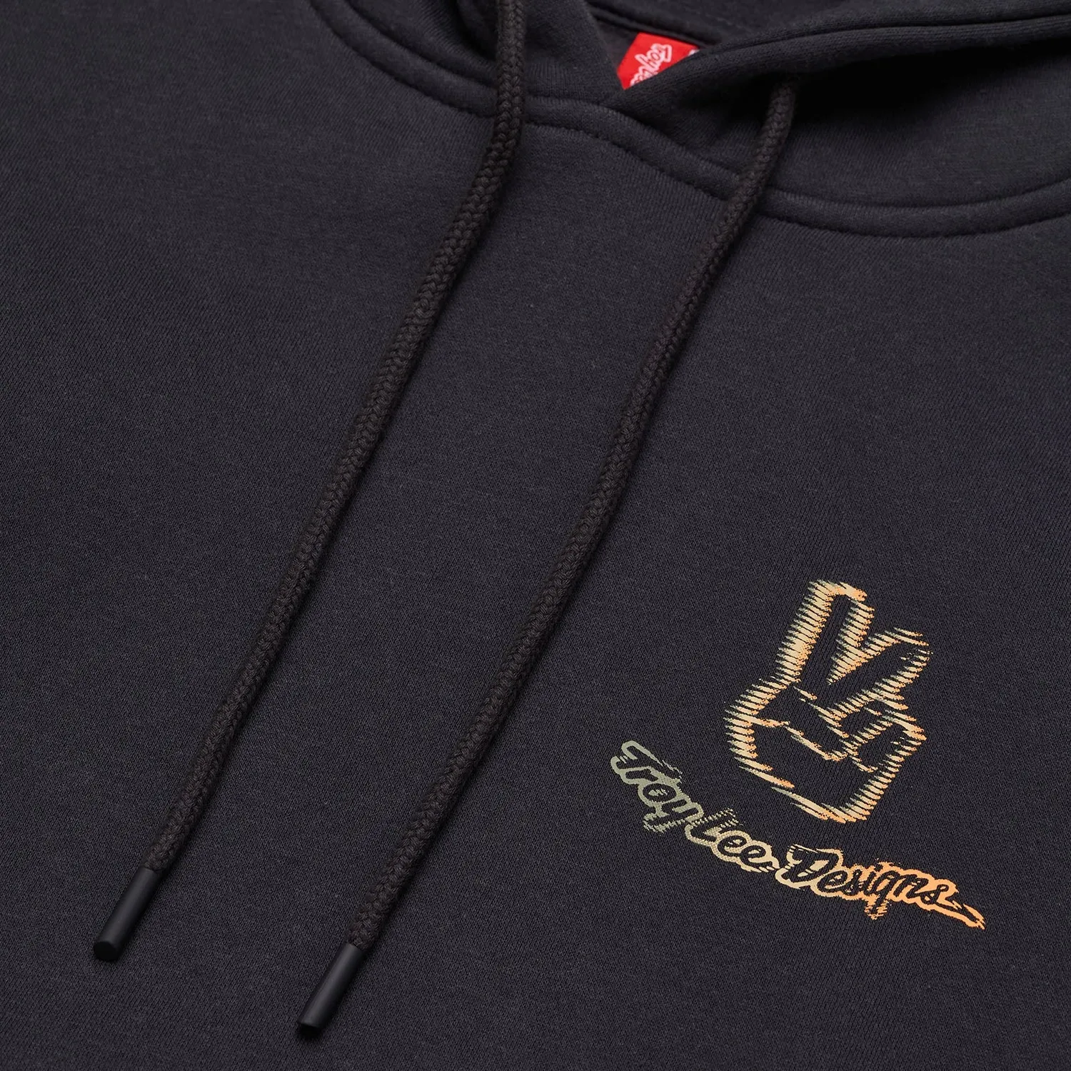 Troy Lee Designs Peace Out felpa con cappuccio Carbon pullover