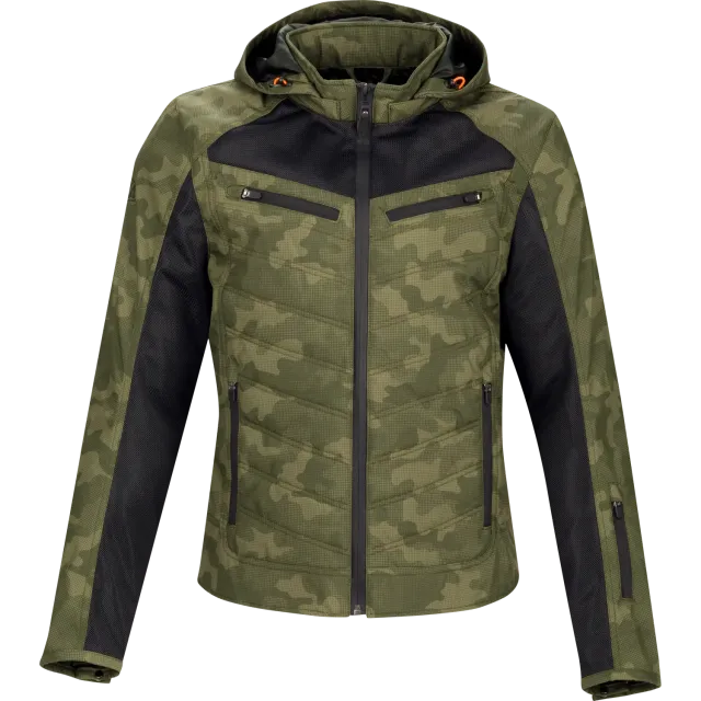 Segura Nacho Vented giacca moto uomo camo estiva traforata