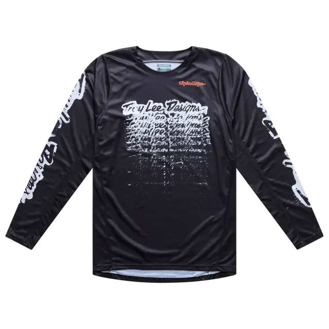 Troy Lee Designs GP Pro Stamp maglia moto nera