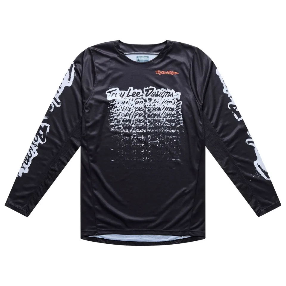 Troy Lee Designs GP Pro Stamp maglia moto nera