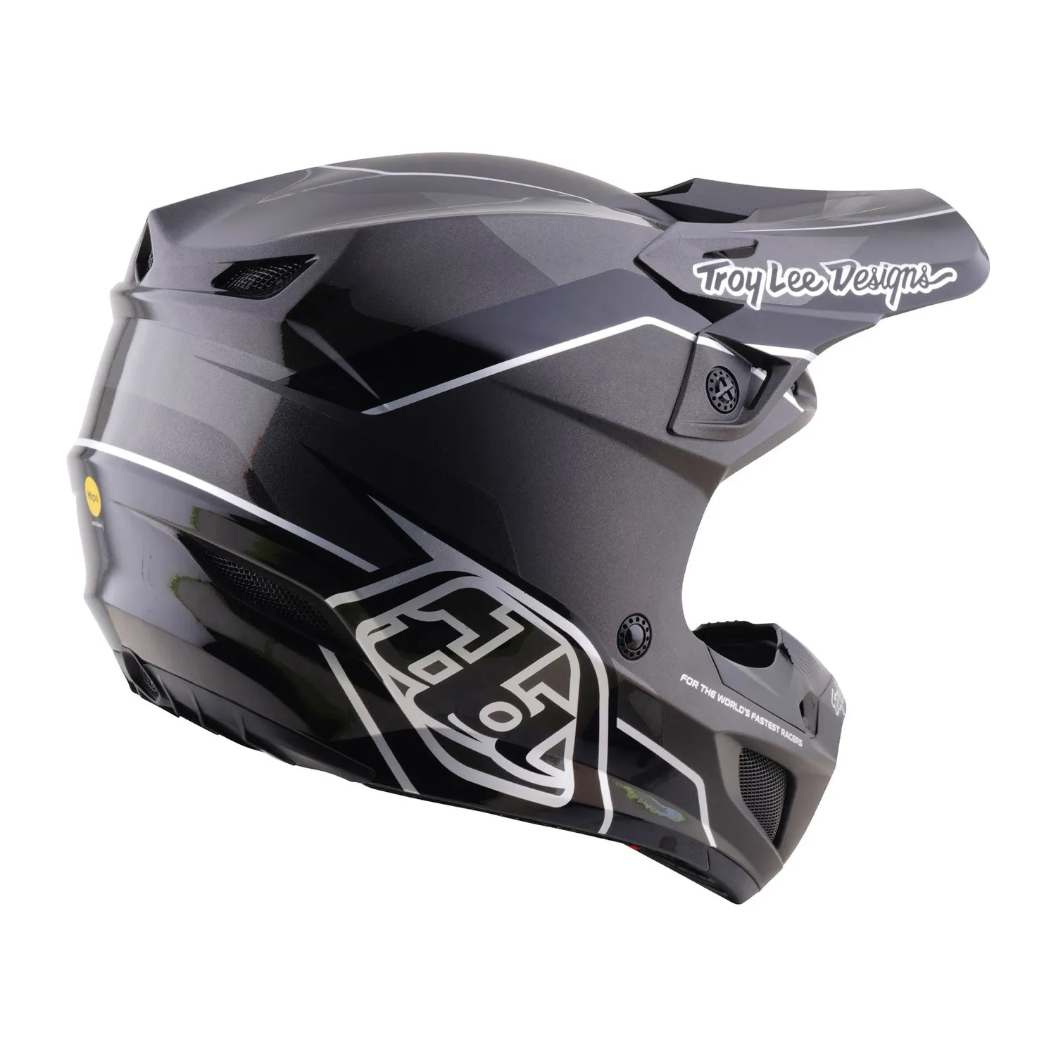 Troy Lee Designs SE5 Polycarbonate MIPS casco moto nero