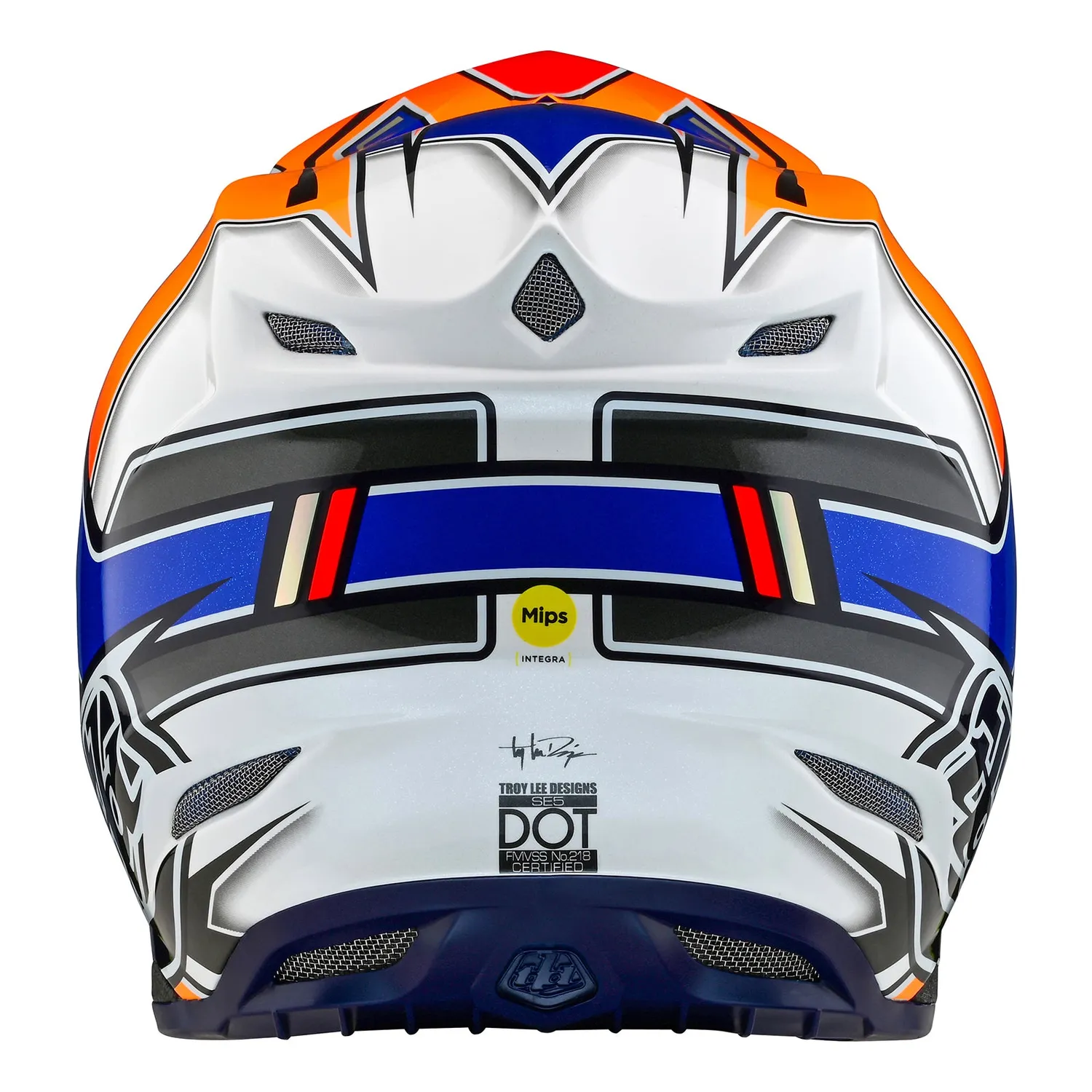 Troy Lee Designs SE5 Composite casco cross blu MIPS