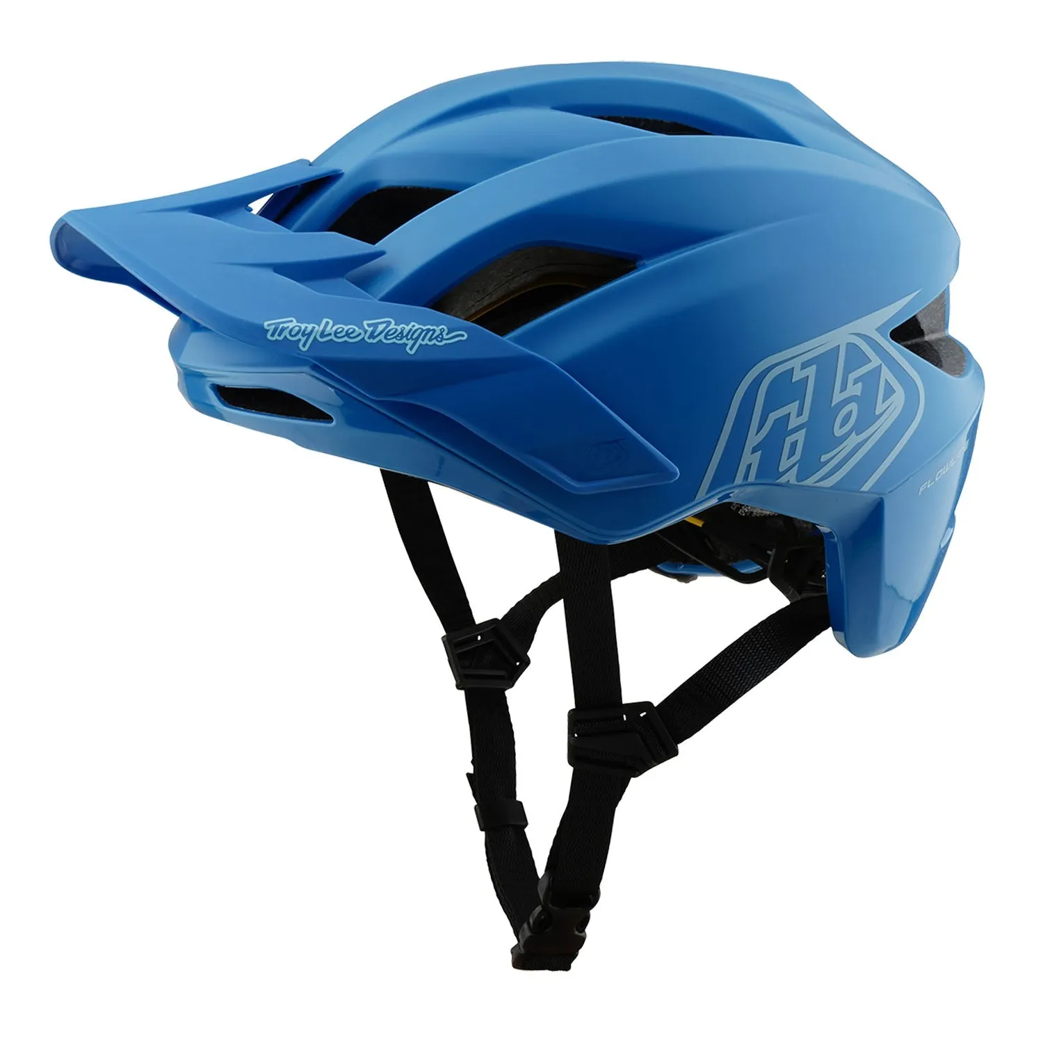 Troy Lee Designs Flowline Point casco bici Cobalt Blue MIPS