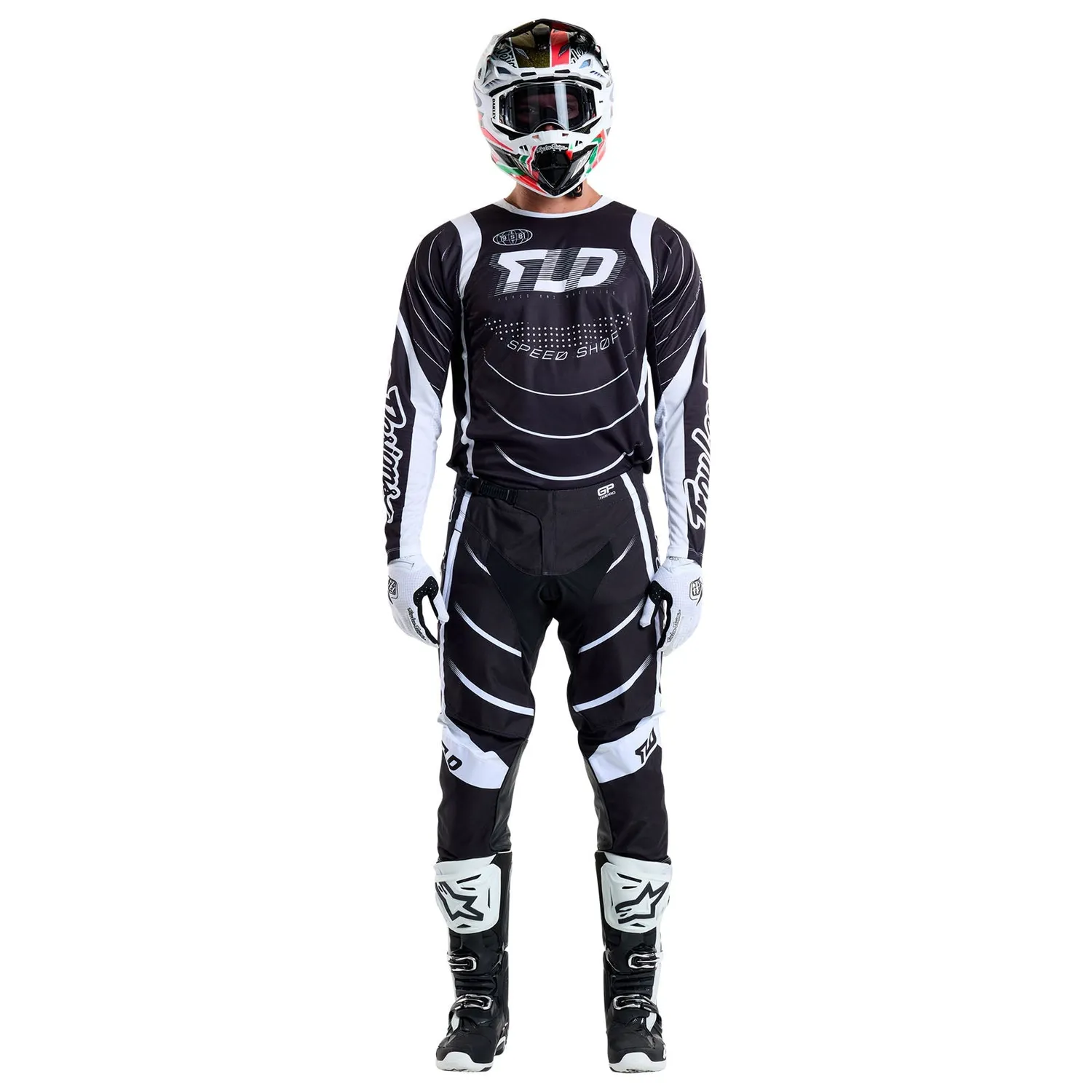 Troy Lee Designs GP Pro Spun Maglia Moto Nera