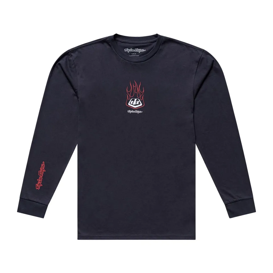 Troy Lee Designs Flame2 maglia manica lunga carbon