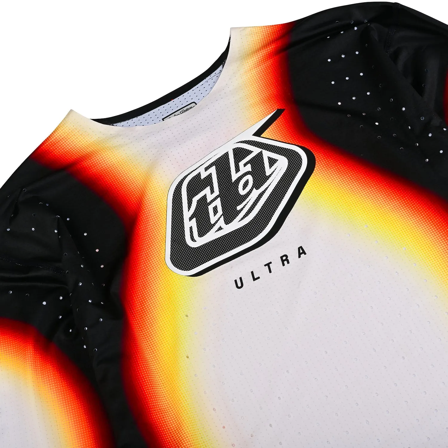 Troy Lee Designs SE Ultra maglia cross gialla laser-cut
