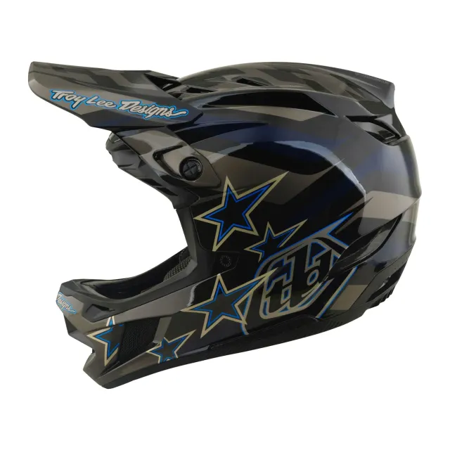 Troy Lee Designs D4 Composite casco integrale Gray MIPS