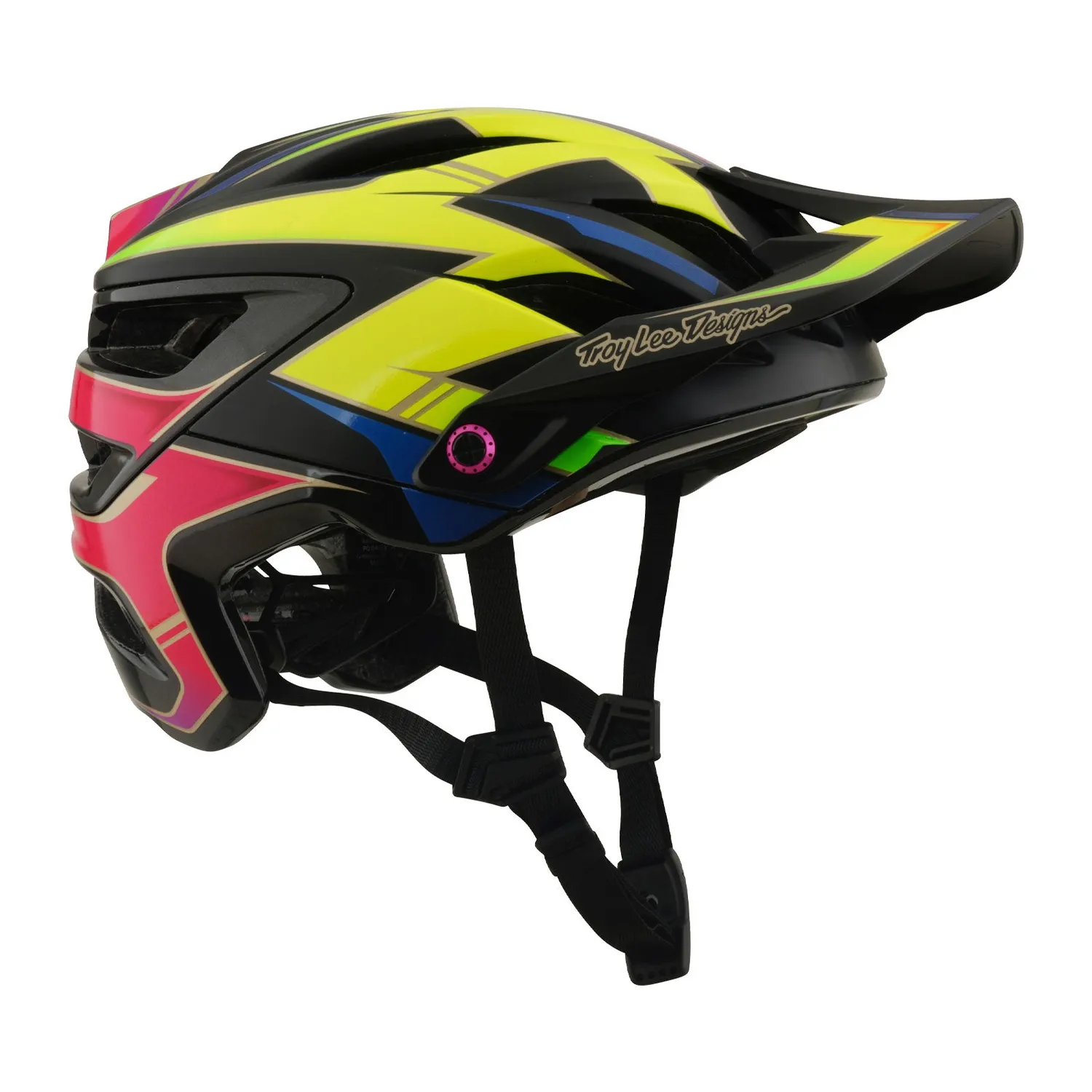 Troy Lee Designs A3 Electra Casco MTB Nero MIPS Ventilato