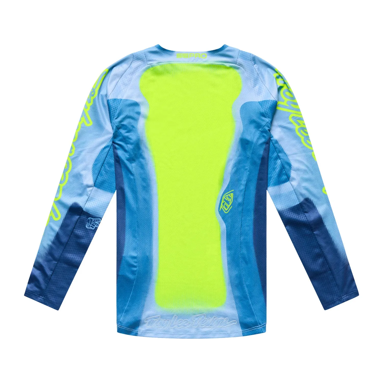 Troy Lee Designs SE Pro Illusion maglia moto bambino gialla