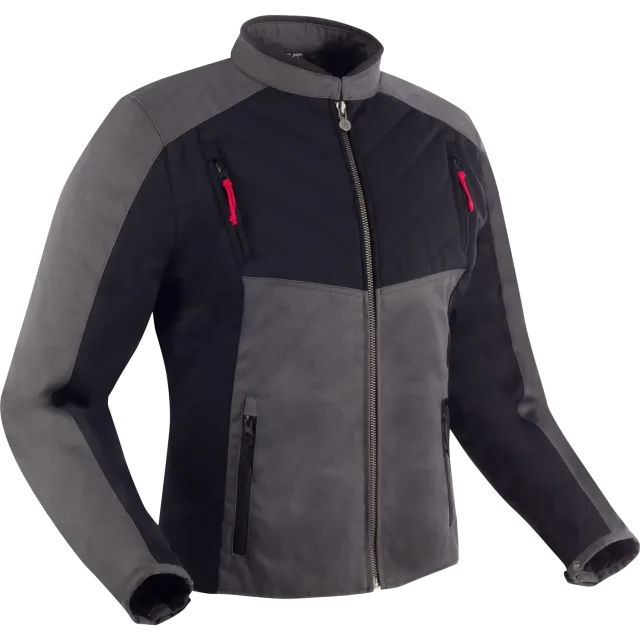 Segura Volt giacca moto uomo grigio nero impermeabile