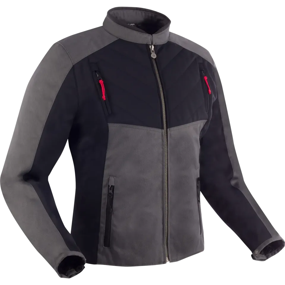 Segura Volt giacca moto uomo grigio nero impermeabile