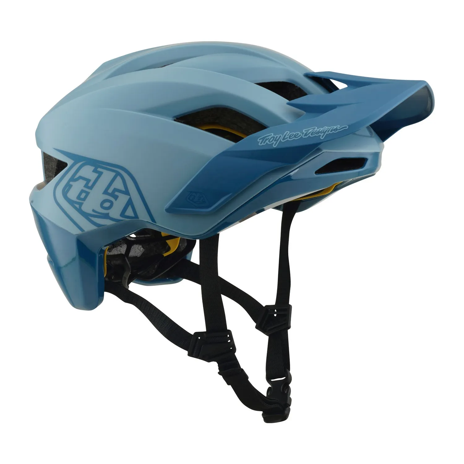 Troy Lee Designs Flowline Point casco bici dawn blue MIPS