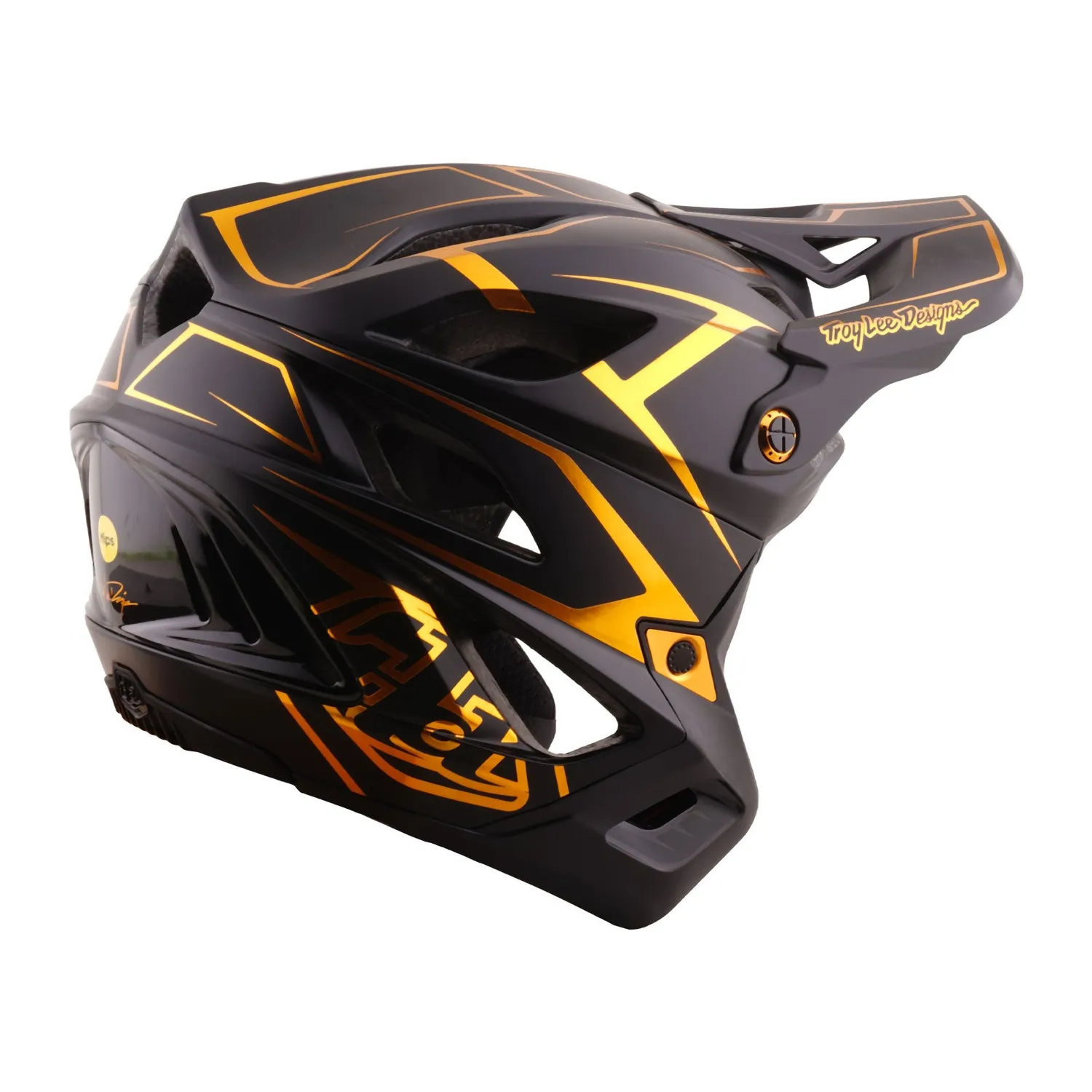 Troy Lee Designs Stage Stunt Casco Integrale Nero MIPS 550g