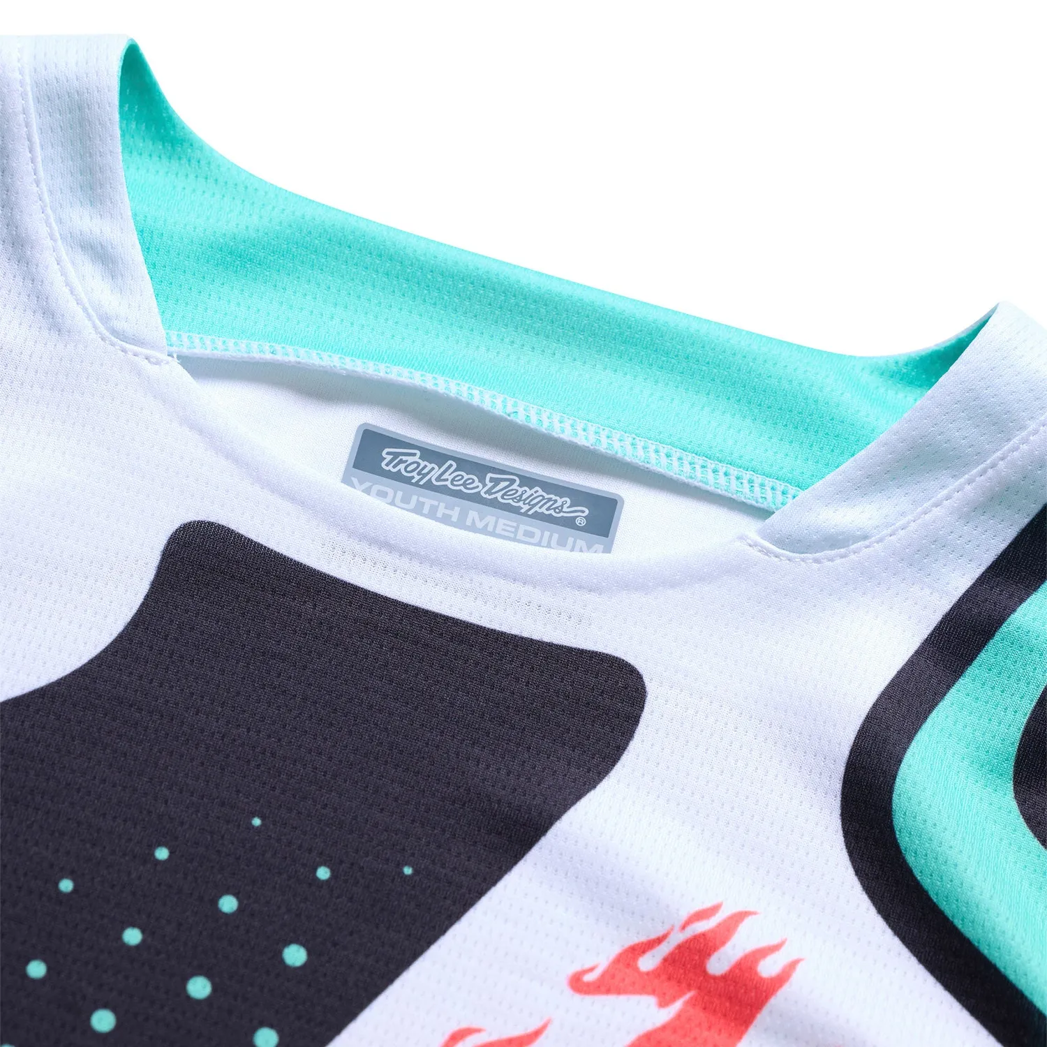 Troy Lee Designs GP Pro Roller Maglia Moto Bambino Nero Teal