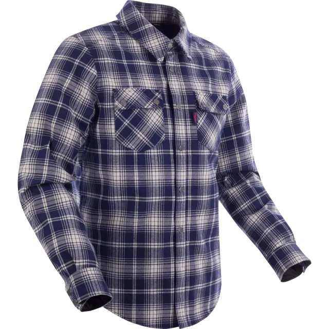 Segura Sierra camicia moto uomo blu impermeabile