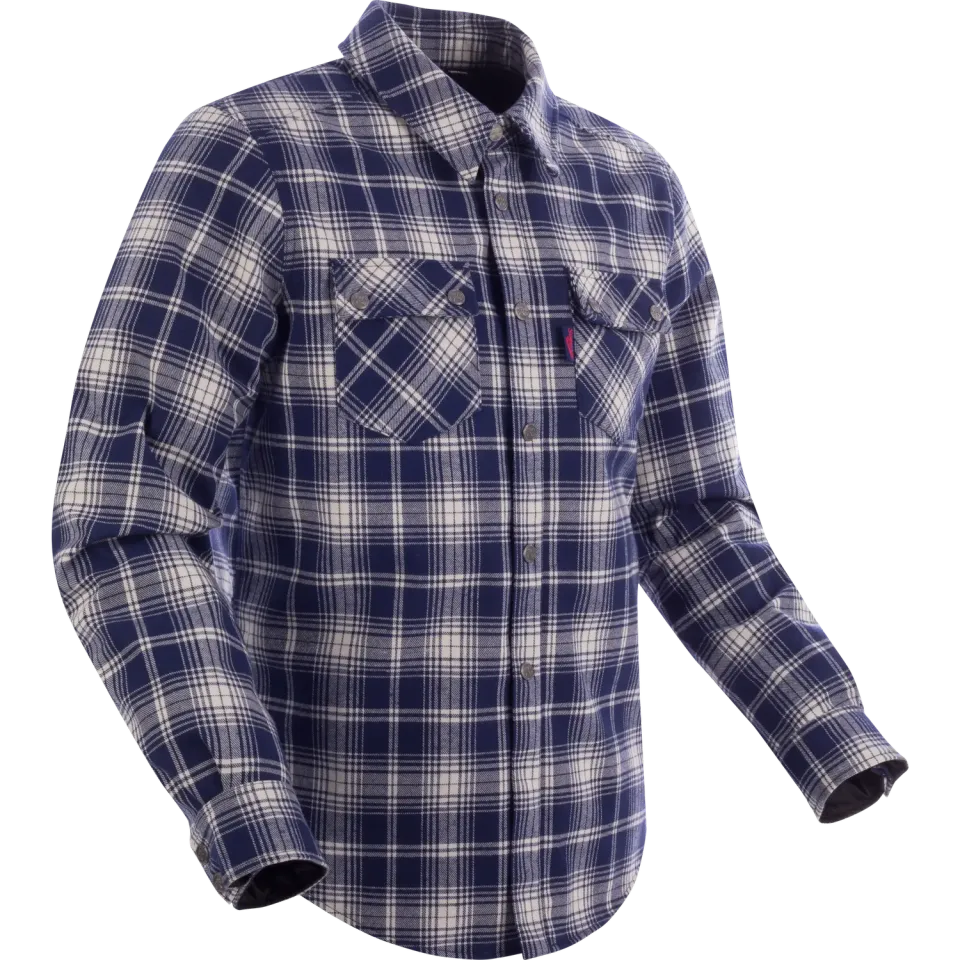 Segura Sierra camicia moto uomo blu impermeabile