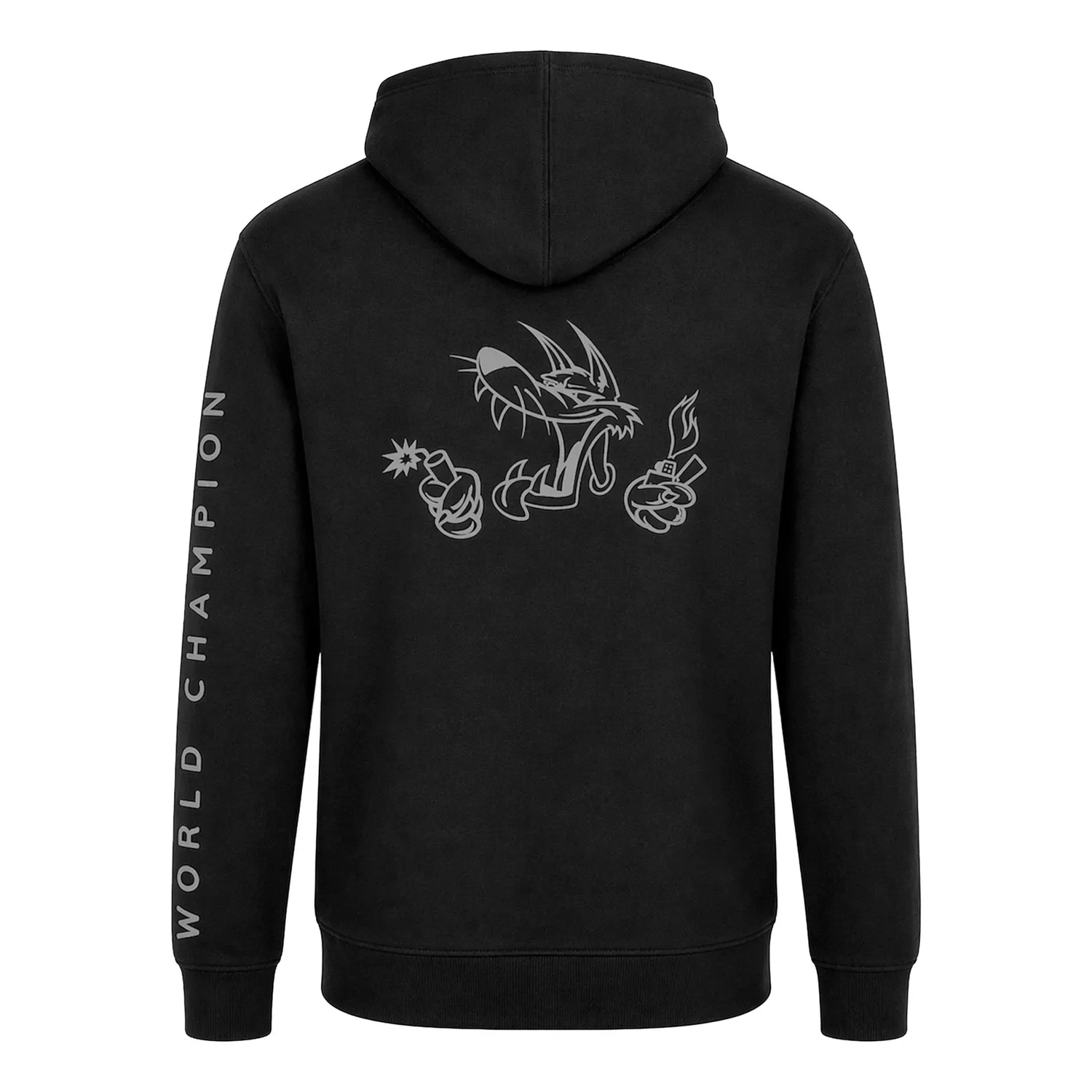 Hebo Toni Bou felpa cappuccio nera cotone