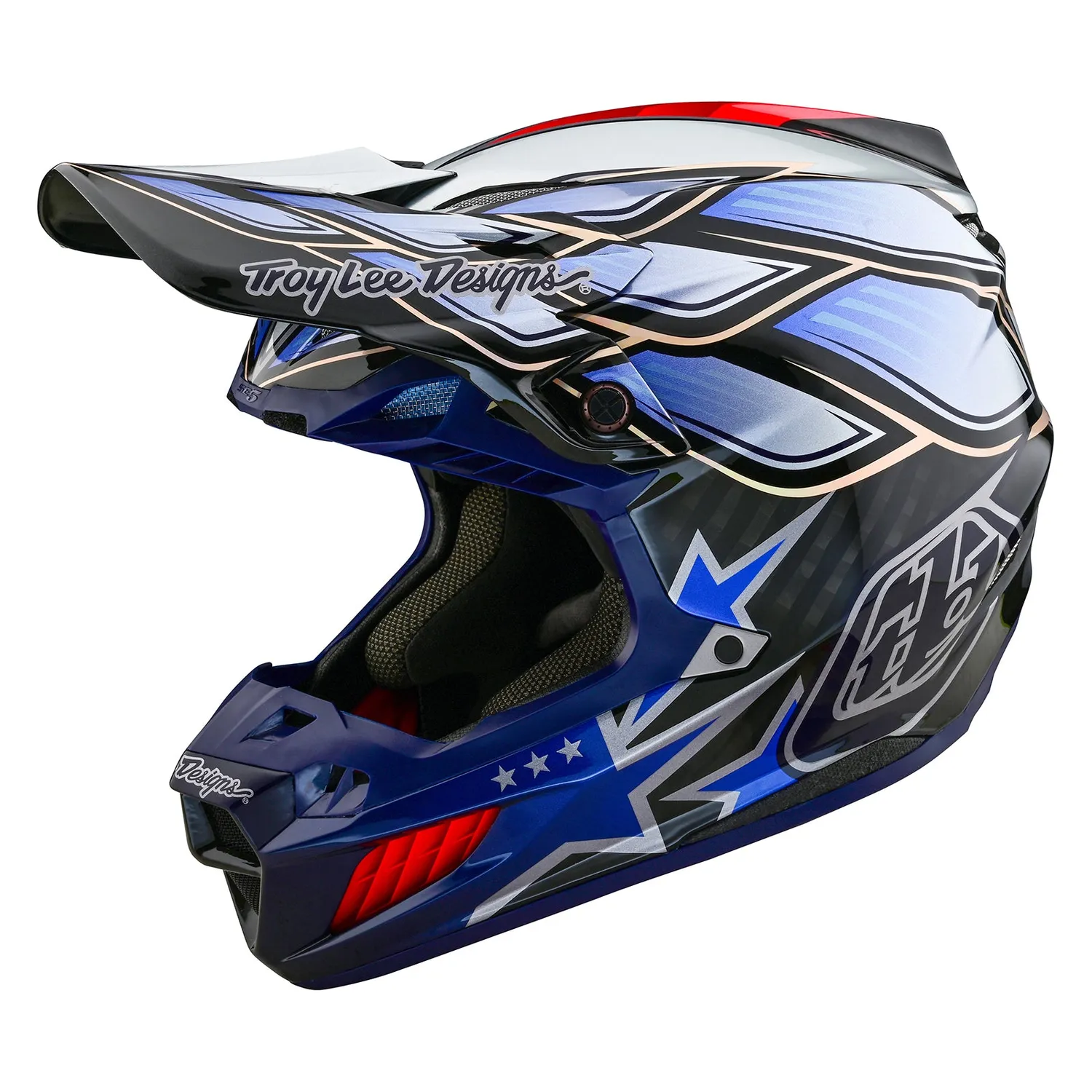 Troy Lee Designs SE5 Composite MIPS casco cross Nero omologato