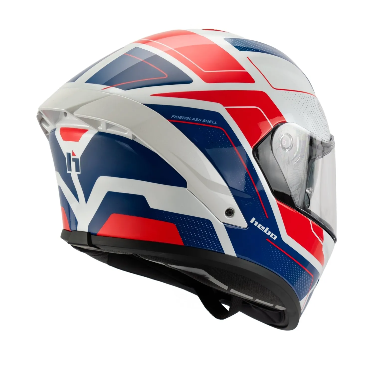 Hebo A618 Force casco moto fibra omologato ECE 22-06