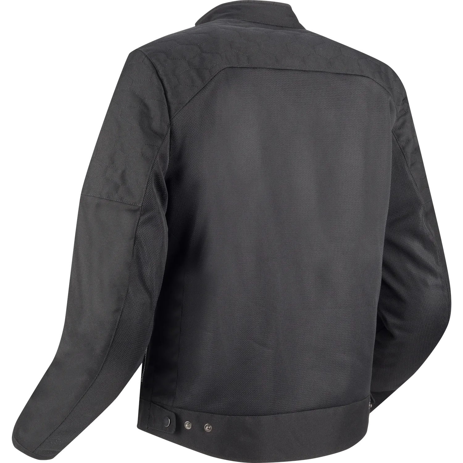 Segura Richter giacca moto nera tessuto Body Fit