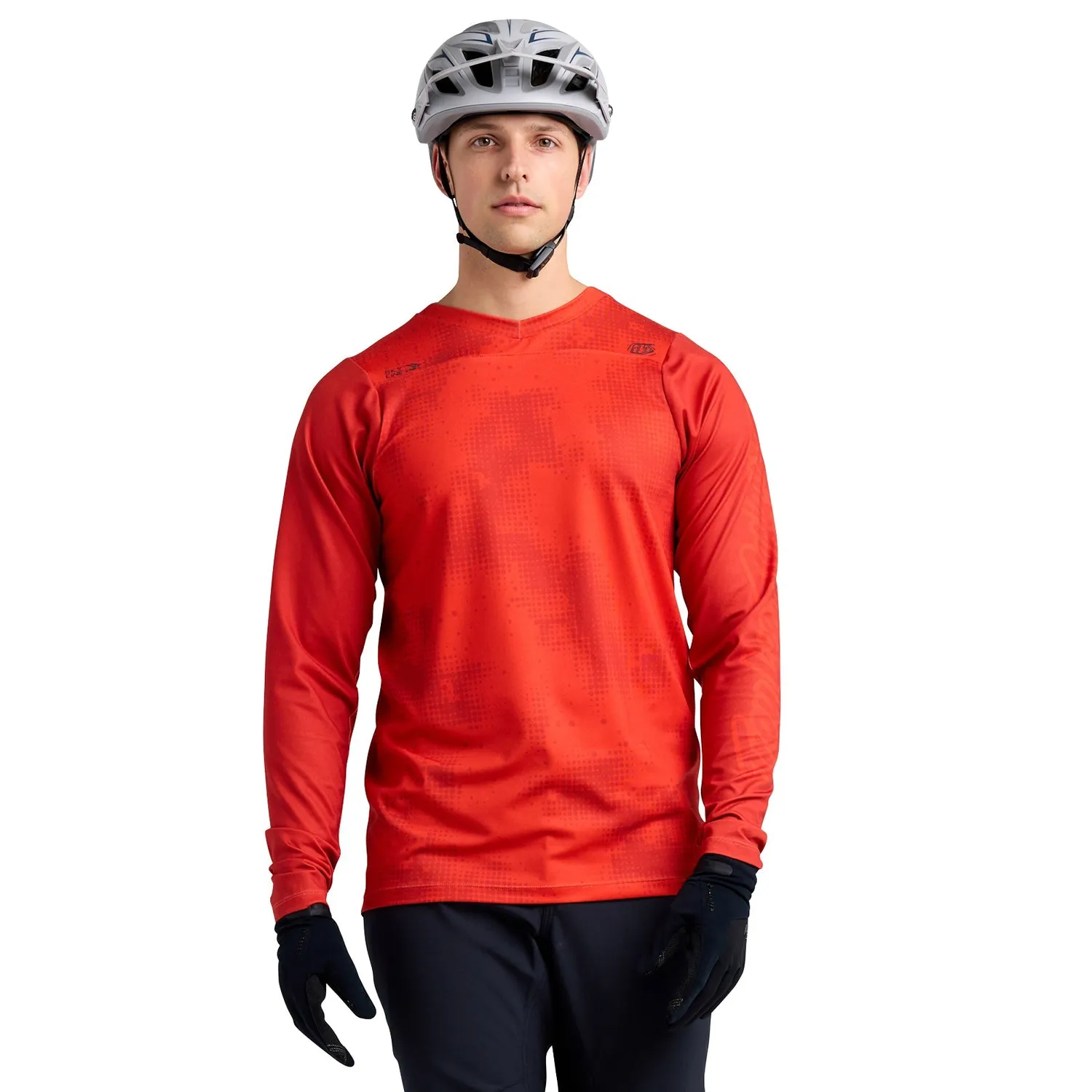 Troy Lee Designs Skyline Chill maglia mtb arancio termica