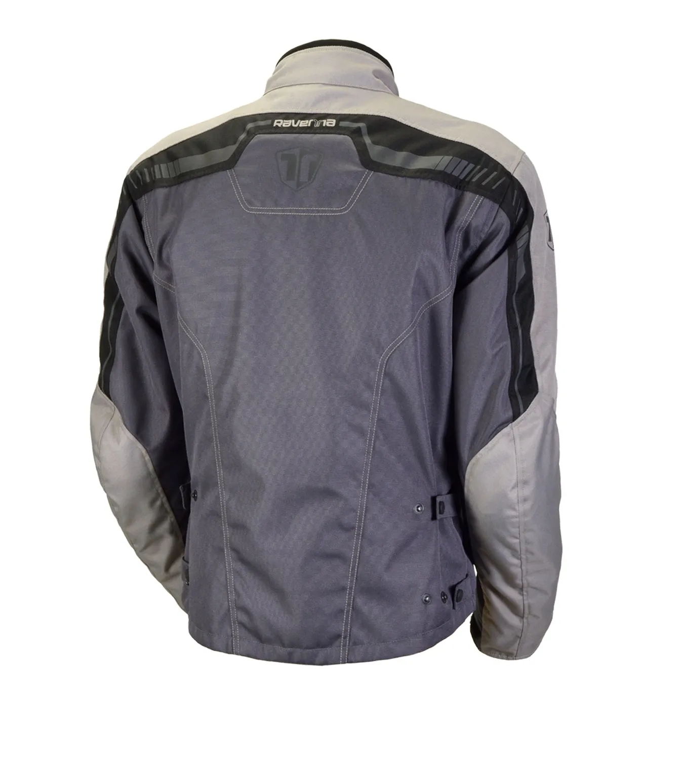 Ravenna Moto 4S Giacca Moto Grigio Rosso 2 strati