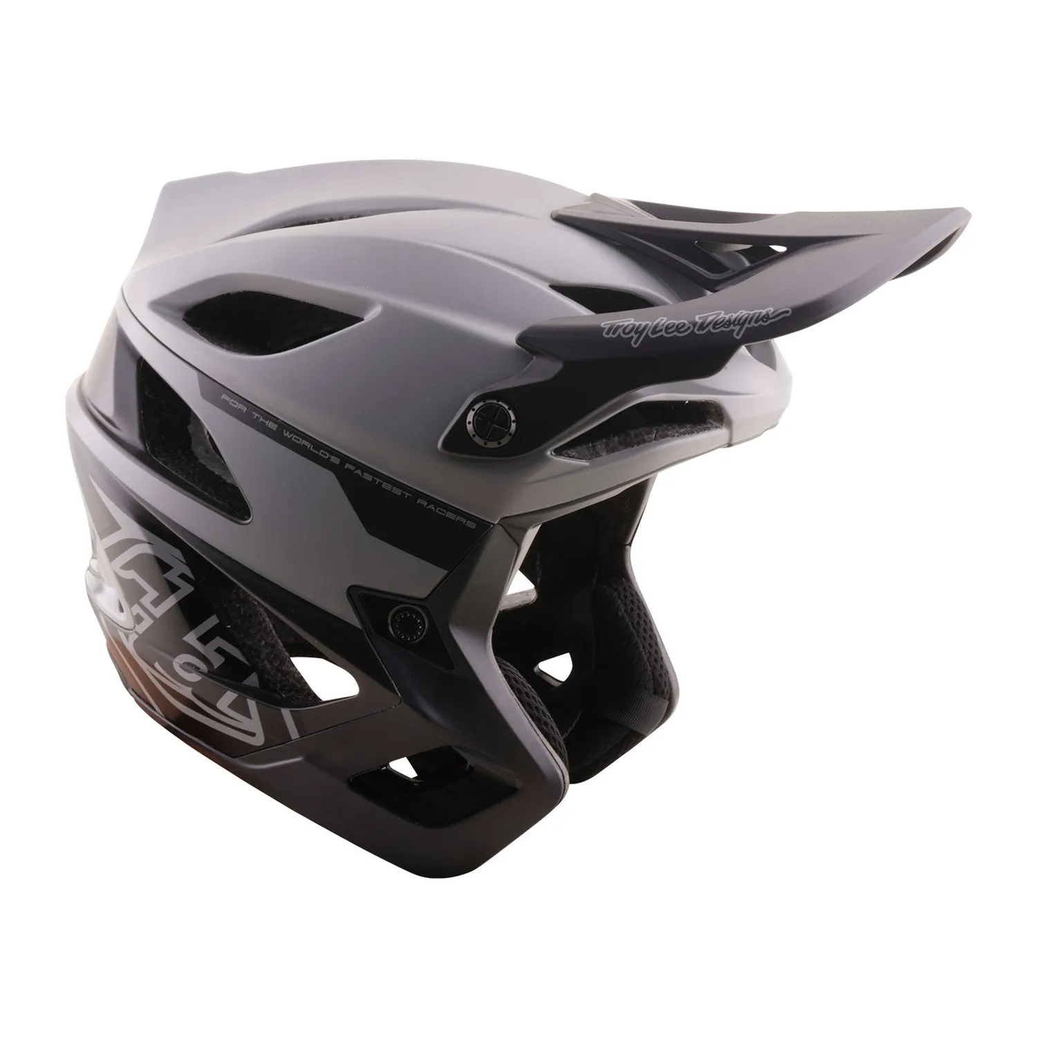 Troy Lee Designs Stage Stunt casco integrale bici grigio