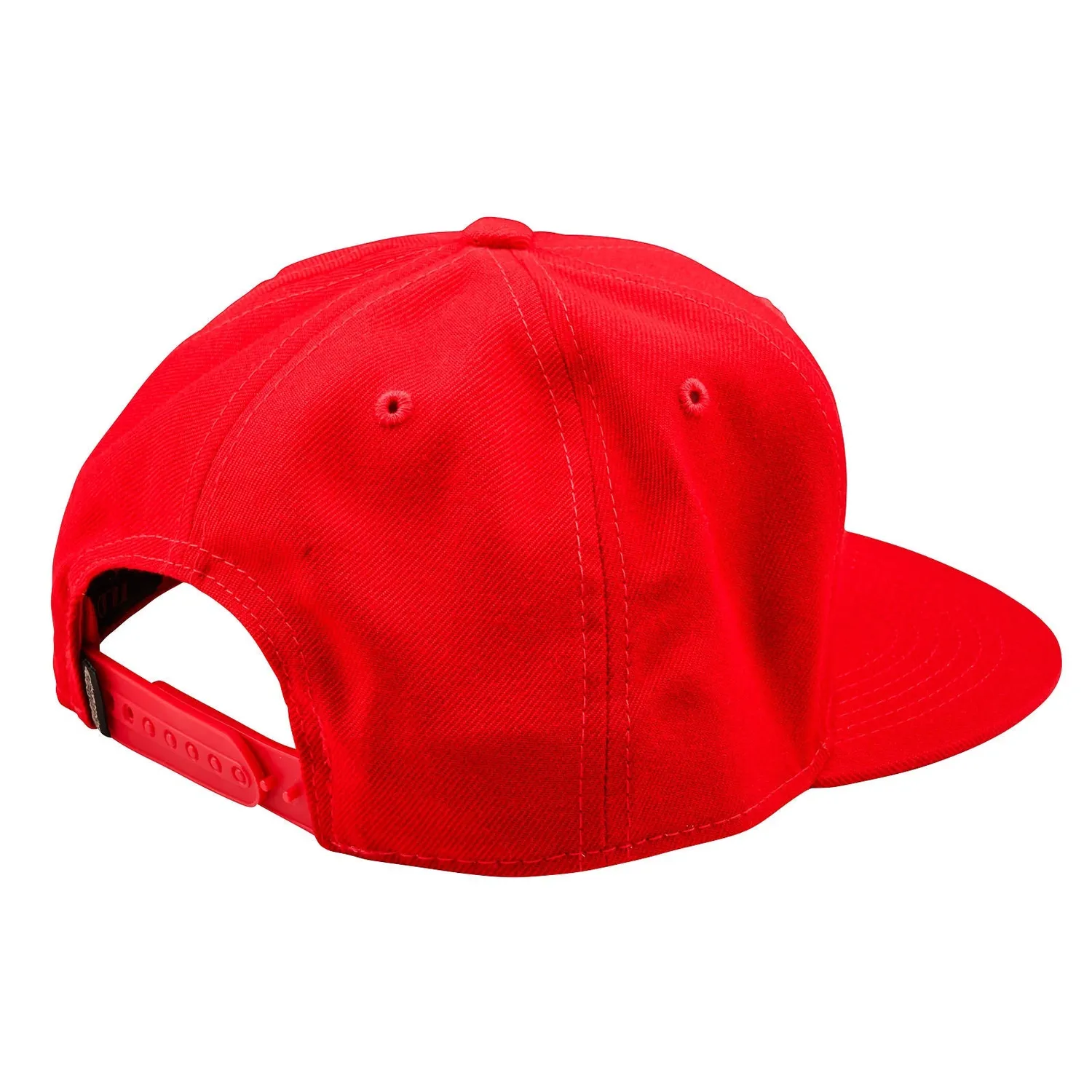 Troy Lee Designs Flat Bill Snapback cappellino rosso badge team