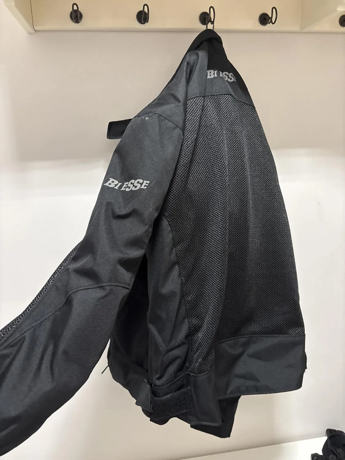 Bi Esse Giacca Moto Estiva Traforata XS Grigio