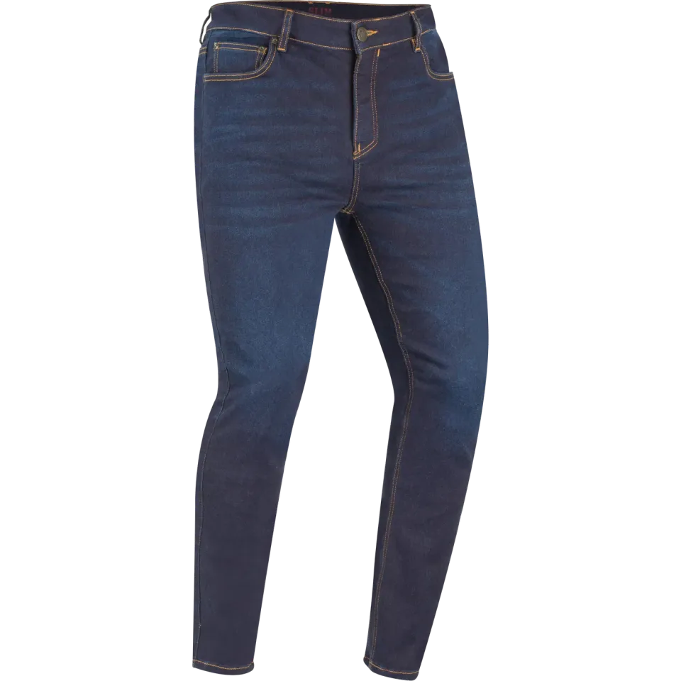 Segura Uzy jeans moto uomo blu slim cordura