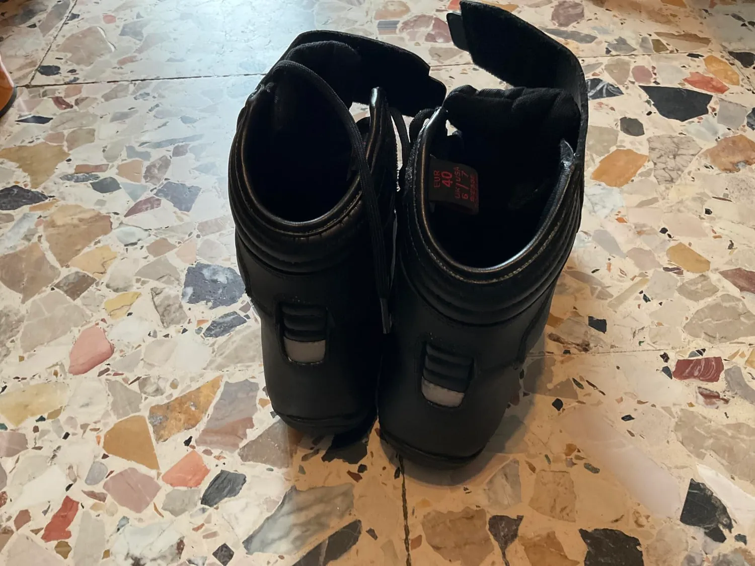 Bi Esse ST-City Scarpe Moto Pelle 43 Nero