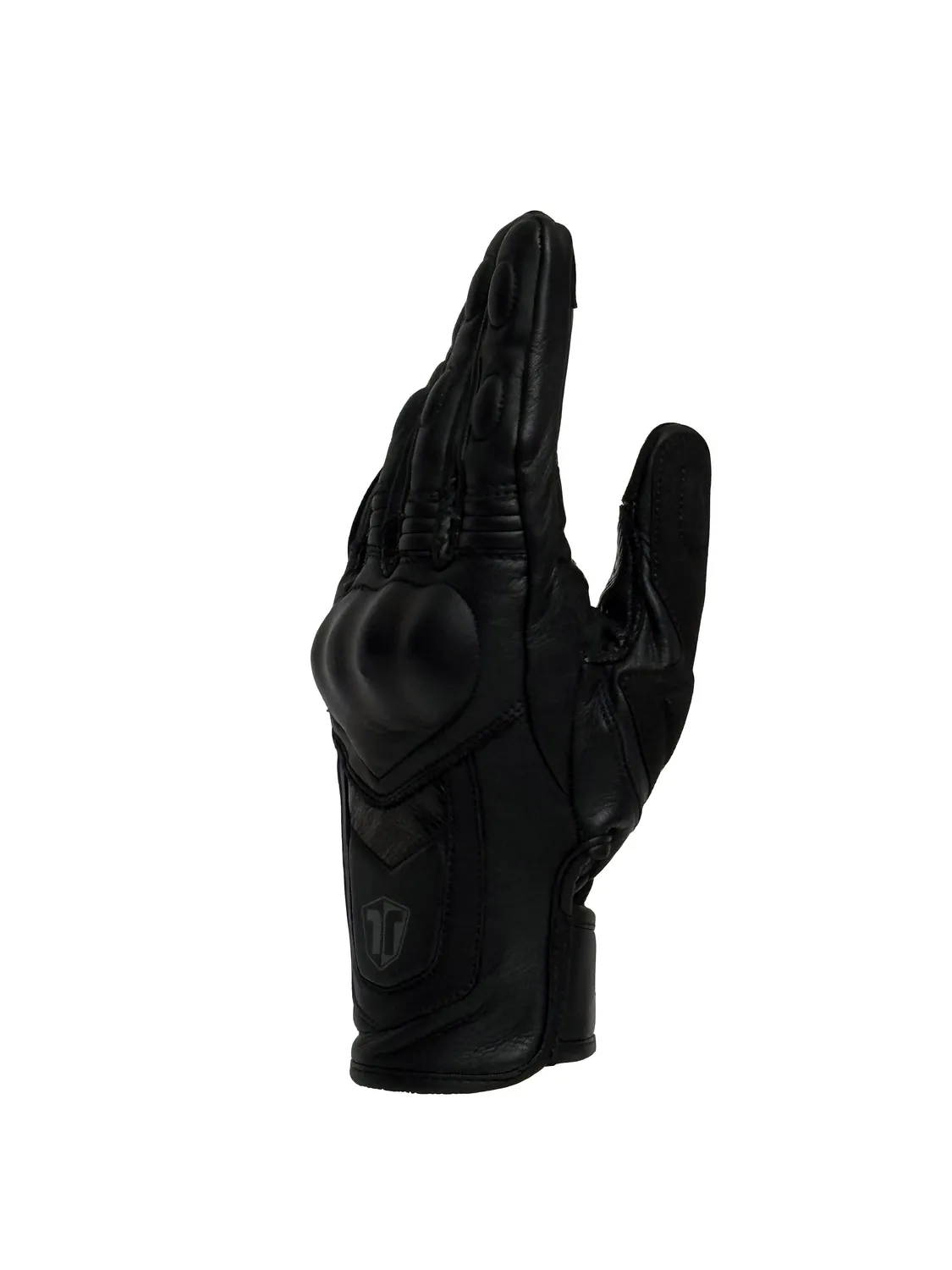 Ravenna guanti moto pelle neri touchscreen strada