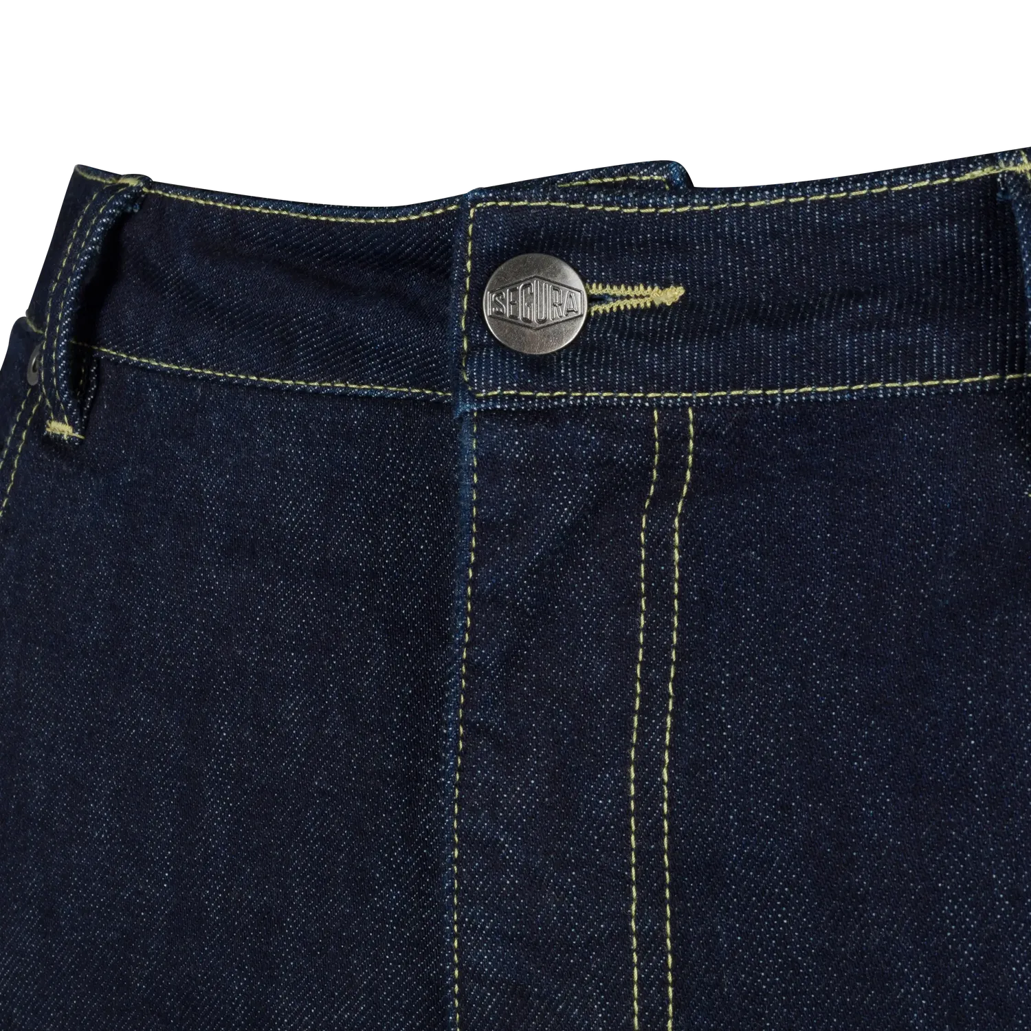 Segura Osborn jean moto uomo blu con protezioni
