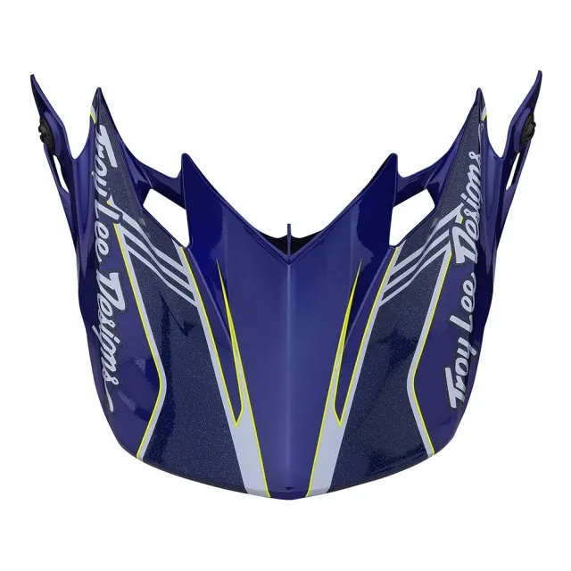Troy Lee Designs SE4 Matrix visiera casco blu ricambio