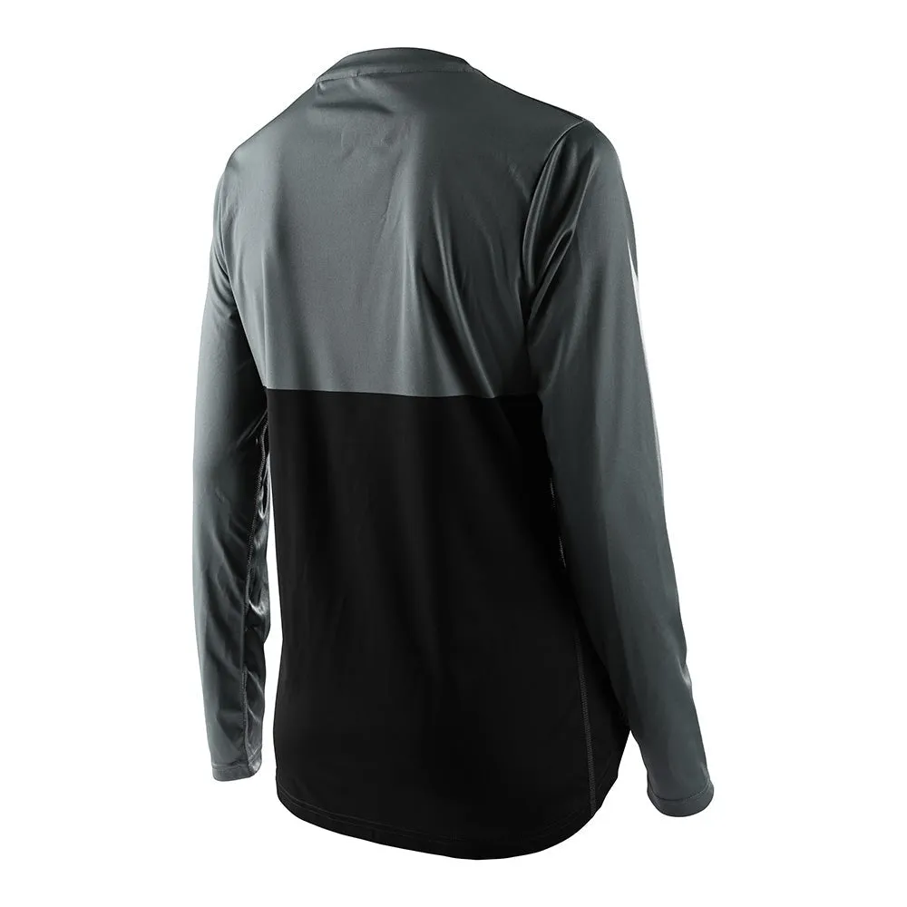 Troy Lee Designs Lilium Block maglia donna manica lunga verde nero