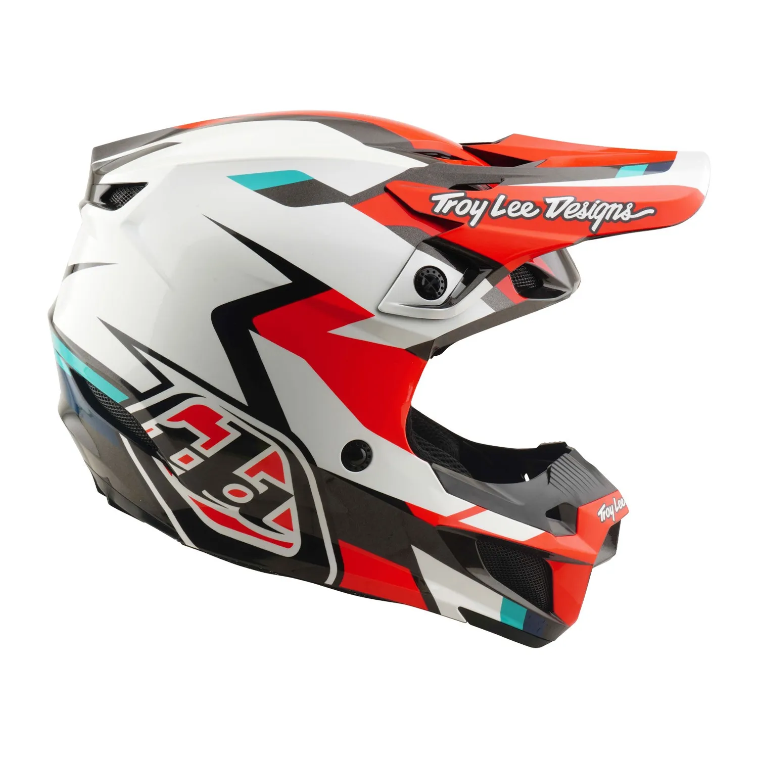 Troy Lee Designs SE5 Polycarbonate casco moto Roamer Red MIPS