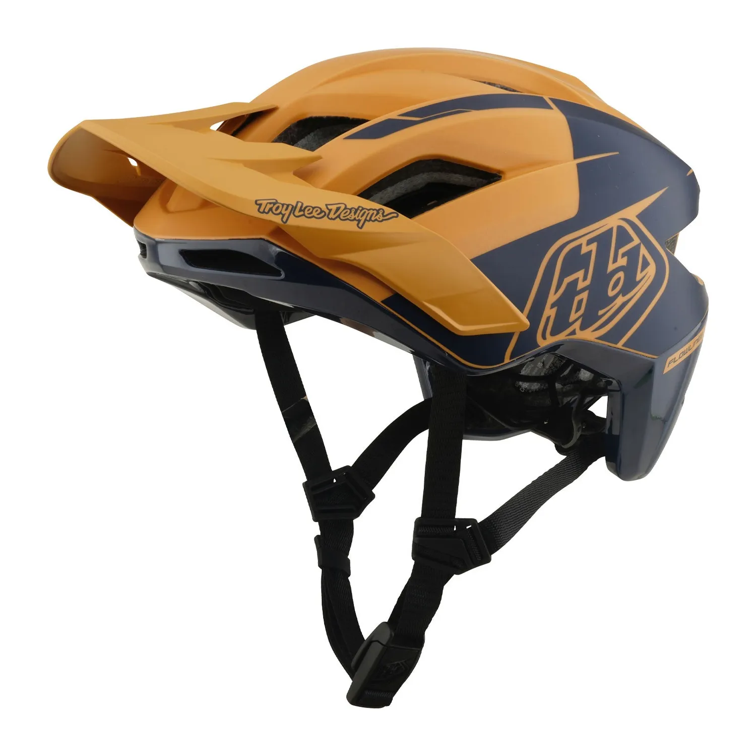 Troy Lee Designs Flowline SE casco mtb mustard mips