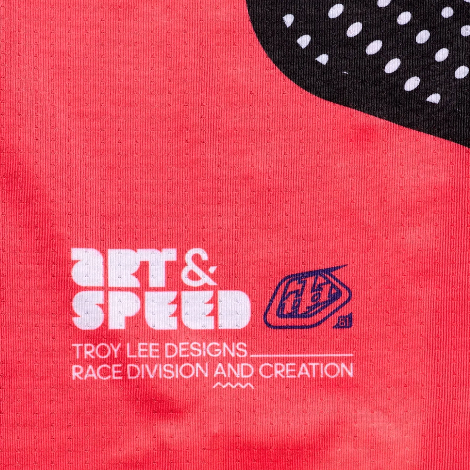 Troy Lee SE Ultra Optic maglia moto rossa Infra Red