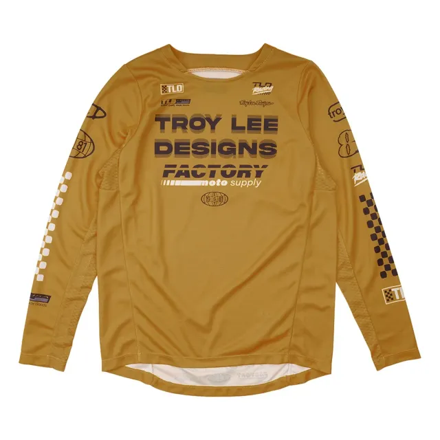 Troy Lee Designs GP Pro maglia cross bambino oro