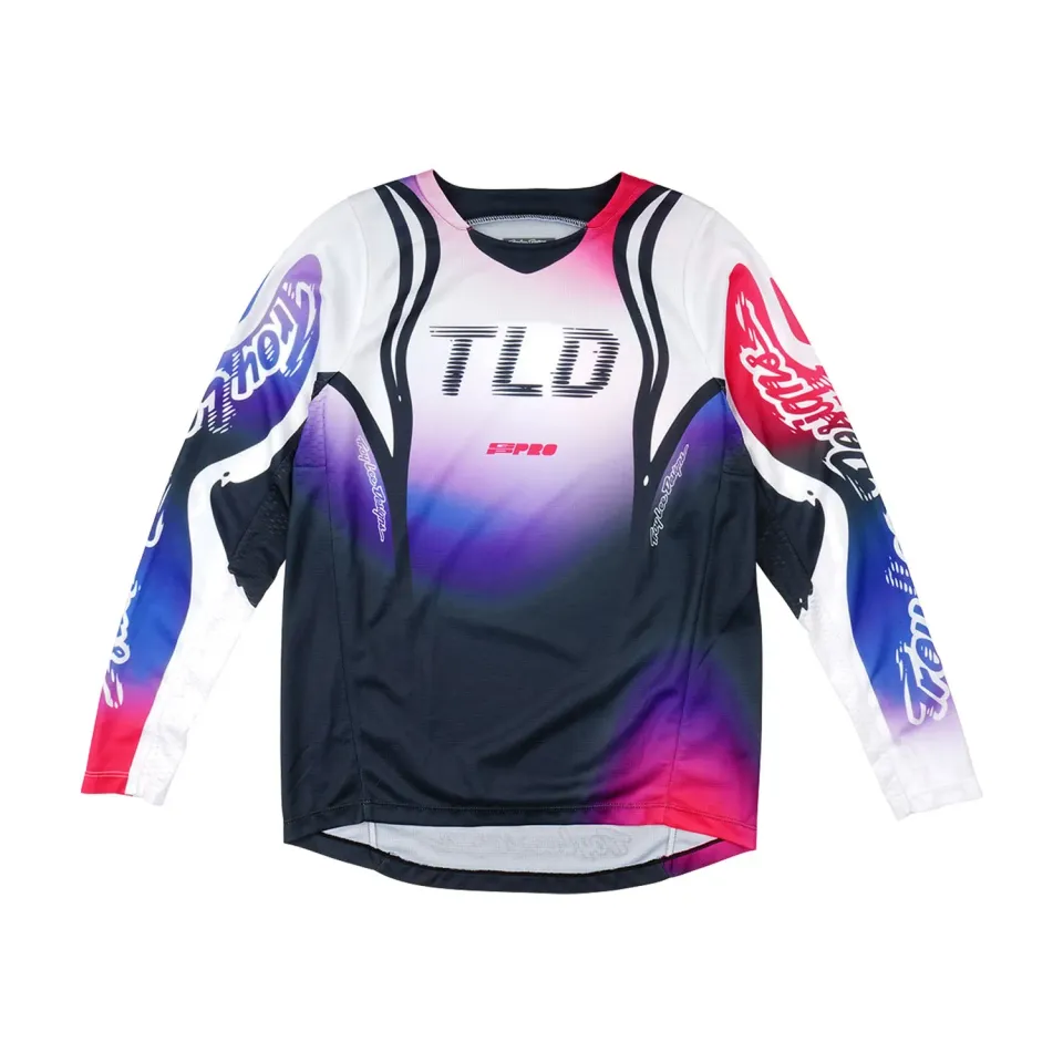 Troy Lee Designs GP Pro maglia moto bambino Drip nero viola