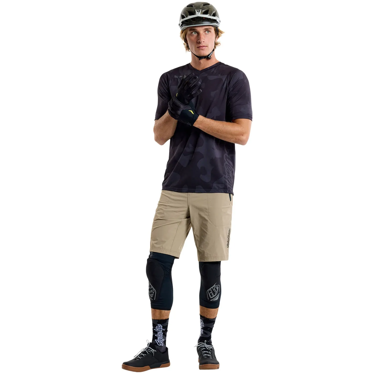 Troy Lee Designs Skyline SS Jersey Scrubland maglia MTB nera