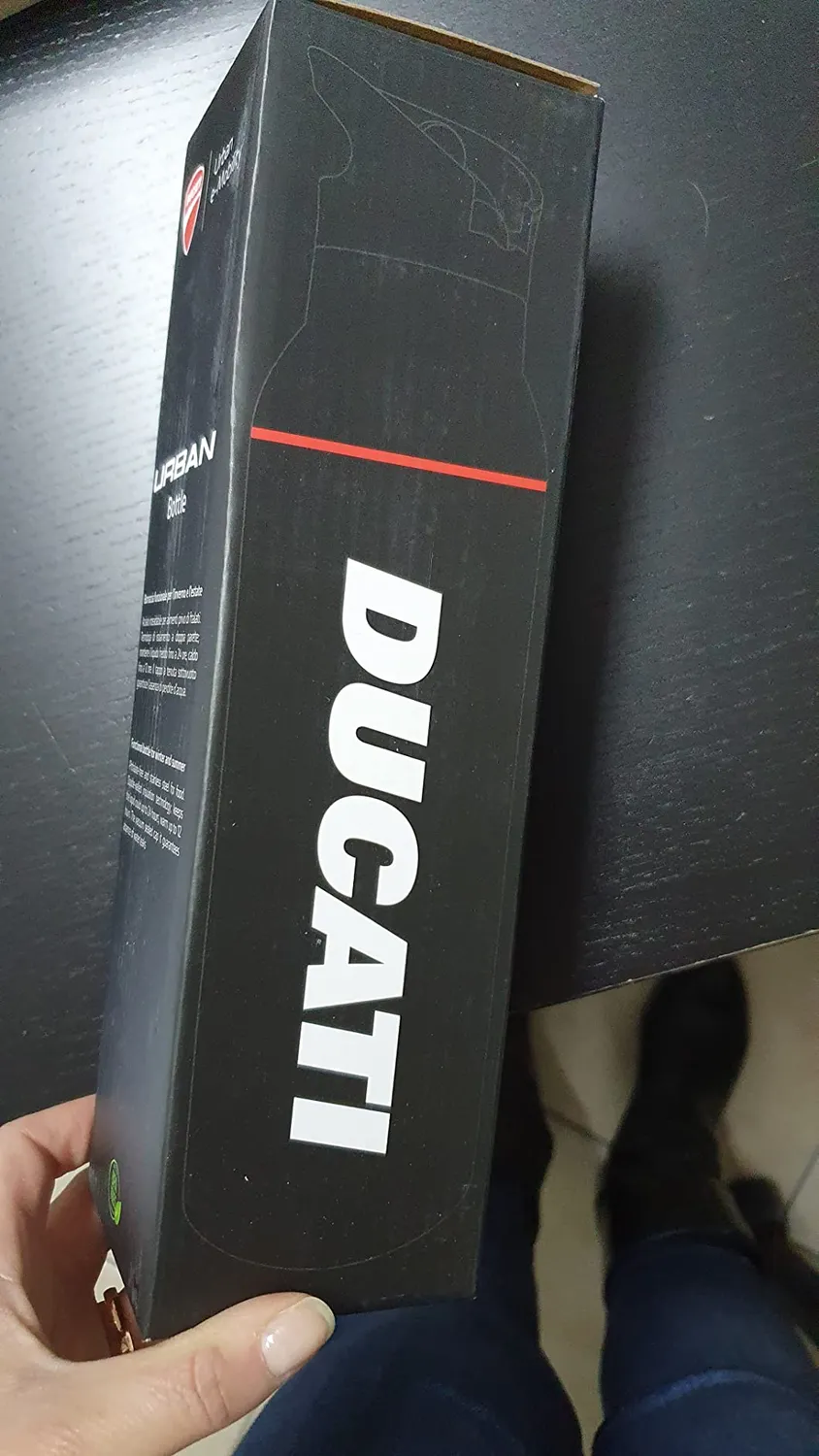 Ducati Urban Single Borraccia Termica 500ml Nero